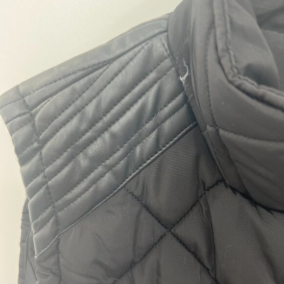 Marc New York Andrew Marc Performance Black Puffer Vest size Large - Picture 5 of 8